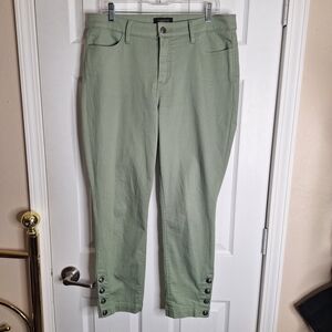 Talbots Sage Green Flawless Five-Pocket Pants Size 12